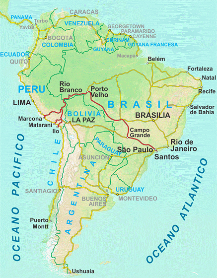 perou bresil
